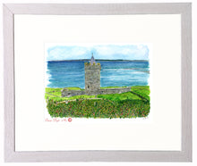 Load image into Gallery viewer, Irish Landmark Print - Doonagore Castle, Doolin, Co. Clare, Ireland.