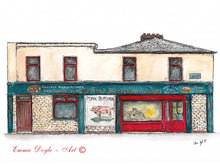 Load image into Gallery viewer, Irish Shop Print - Fred Herterich & Sons Butchers, Galway, Ireland