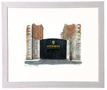Cargar imagen en el visor de la galería, Irish landmark Print - Guinness Gate(2023) St. James's Gate Brewery, Dublin , Ireland
