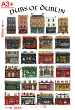 Load image into Gallery viewer, Pubs Of Dublin Poster - First Collection