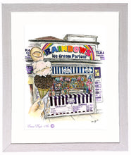 Load image into Gallery viewer, Irish Shop Print - Rainbows Ice Cream Parlour, Bray, Co. Wicklow, Ireland