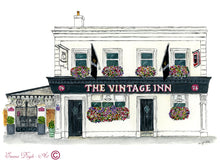 Load image into Gallery viewer, Irish Pub Print - The Vintage Inn - Guinness Flags