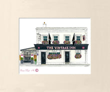 Load image into Gallery viewer, Irish Pub Print - The Vintage Inn - Guinness Flags