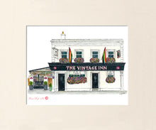 Load image into Gallery viewer, Irish Pub Print - The Vintage Inn - Rainbow Flags