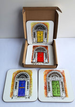 Load image into Gallery viewer, Georgian Door Coasters - Box Of Four