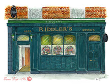 Load image into Gallery viewer, Irish Pub Print - Riddler's Bar, Limerick, Ireland