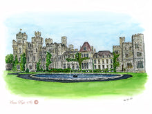 Cargar imagen en el visor de la galería, Irish Print - Ashford Castle, Cong, Co. Mayo, Ireland.