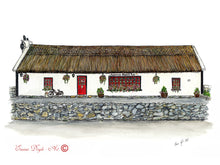 Load image into Gallery viewer, Irish Pub Print - Anderson's Thatch Pub, Carrick on Shannon, Ireland