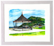 Cargar imagen en el visor de la galería, Irish Print - Victorian Bandstand & Bray Head, Bray, Co. Wicklow , Ireland