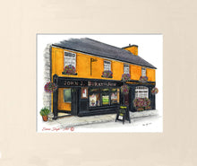 Load image into Gallery viewer, Irish Pub Print - Burke's,  Clonbur, Galway, Ireland