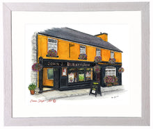 Load image into Gallery viewer, Irish Pub Print - Burke's,  Clonbur, Galway, Ireland
