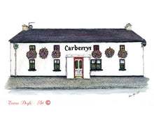 Load image into Gallery viewer, Irish Pub Print - Carberrys, Dunshaughlin, Co. Meath