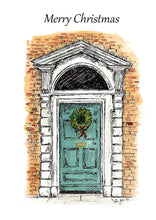Cargar imagen en el visor de la galería, Christmas Cards - Georgian Doors -  Pack of 8 Cards