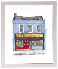 Load image into Gallery viewer, Irish Shop Print - Dicker's, Bray, Co. Wicklow, Ireland
