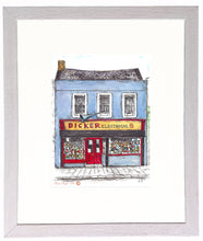 Load image into Gallery viewer, Irish Shop Print - Dicker's, Bray, Co. Wicklow, Ireland