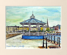 Load image into Gallery viewer, Irish Print - Dun Laoghaire Bandstand, Co. Dublin , Ireland