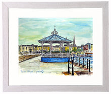 Load image into Gallery viewer, Irish Print - Dun Laoghaire Bandstand, Co. Dublin , Ireland