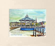 Load image into Gallery viewer, Irish Print - Dun Laoghaire Bandstand, Co. Dublin , Ireland