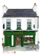 Load image into Gallery viewer, Irish Pub Print - Egans Bar, Liscannor, Co. Clare, Ireland