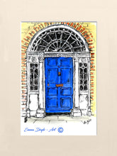 Load image into Gallery viewer, Blue Georgian Door, Merrion Square, Dublin, Ireland