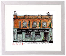 Load image into Gallery viewer, Irish Pub Print - Holland's, Bray, Co. Wicklow, Ireland