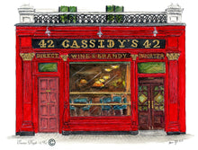 Load image into Gallery viewer, Irish Print - Cassidy's Pub, Camden Street, Dublin, Ireland