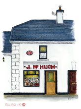 Load image into Gallery viewer, Irish Pub Print - J. McHugh's Pub, Glenfarne, Co. Leitrim, Ireland