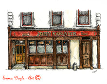 Load image into Gallery viewer, Irish Pub Print - John Kavanagh's - "The Gravediggers", Dublin, Ireland