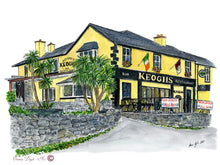 Load image into Gallery viewer, Irish Pub Coaster - Single Coaster - Galway Pubs