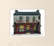 Load image into Gallery viewer, Irish Pub Print - Lowry's Bar, Clifden, Co. Galway, Ireland.