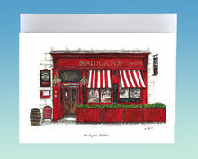 Load image into Gallery viewer, Irish Pub Greeting Card - Dublin Pubs A-N