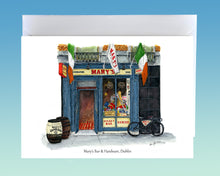 Load image into Gallery viewer, Irish Pub Greeting Card - Dublin Pubs A-N