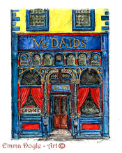Load image into Gallery viewer, Irish Pub Print - McDaids, Dublin, Ireland