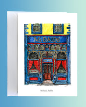 Load image into Gallery viewer, Irish Pub Greeting Card - Dublin Pubs A-N