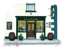 Load image into Gallery viewer, Irish Pub Print - O'Loclainns, Ballyvaughan, Co. Clare, Ireland