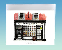 Load image into Gallery viewer, Irish Pub Greeting Card - Dublin Pubs O-Z