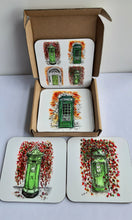 Load image into Gallery viewer, Irish Coaster - Single Coaster - Telephone and Post Boxes of Ireland