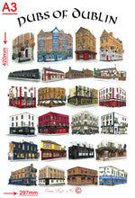 Load image into Gallery viewer, Pubs Of Dublin Poster - Second Collection