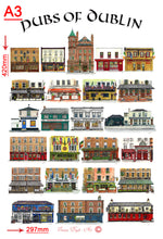 Load image into Gallery viewer, Pubs Of Dublin Poster - Third Collection