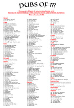 Load image into Gallery viewer, Personalised Pubs Of Ireland Poster Print
