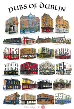Load image into Gallery viewer, Pubs Of Dublin Poster - Second Collection