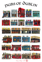 Load image into Gallery viewer, Pubs Of Dublin Poster - Fourth Collection