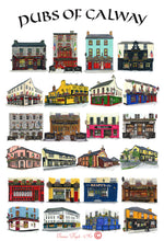 Load image into Gallery viewer, Pubs Of Galway Poster