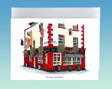 Load image into Gallery viewer, Irish Pub Greeting Card - Dublin Pubs O-Z