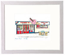 Load image into Gallery viewer, Irish Shop Print - Teddy's Ice-cream, Dun Laoghaire, Co. Dublin, Ireland