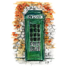 Load image into Gallery viewer, Irish Coaster - Single Coaster - Telephone and Post Boxes of Ireland