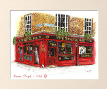 Cargar imagen en el visor de la galería, Irish Print - The Temple Bar, Dublin, Ireland