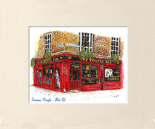 Cargar imagen en el visor de la galería, Irish Print - The Temple Bar, Dublin, Ireland