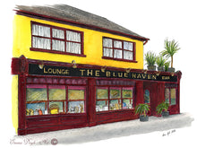 Cargar imagen en el visor de la galería, Irish Print - The Blue Haven, Rathfarnham, Dublin, Ireland