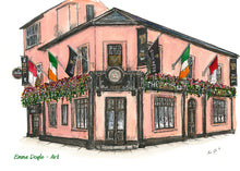 Load image into Gallery viewer, Irish Pub Coaster - Single Coaster - Galway Pubs